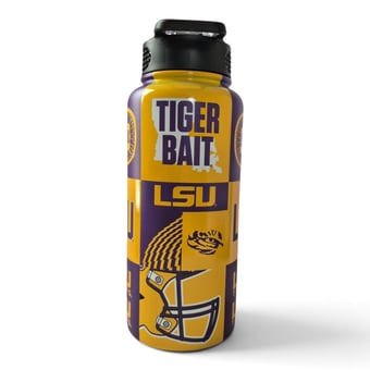 Pegasus LSU Tigers 32oz Stainless Steel ProPress Water Bottle