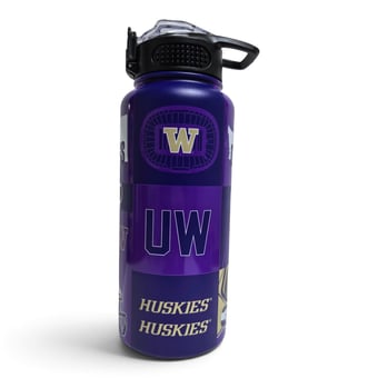 Pegasus Washington Huskies 32oz Stainless Steel ProPress Water Bottle