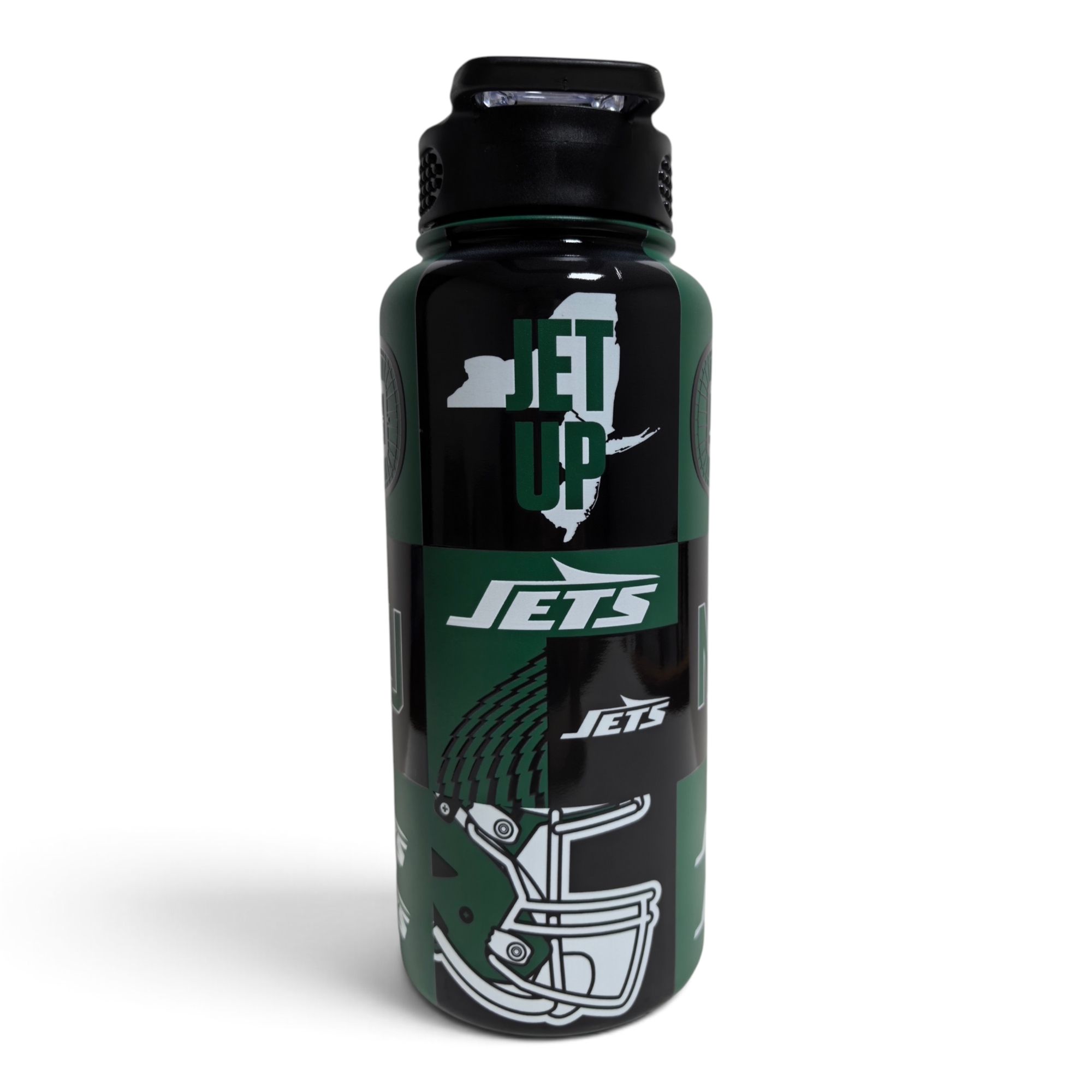 Pegasus New York Jets 32oz Stainless Steel ProPress Water Bottle