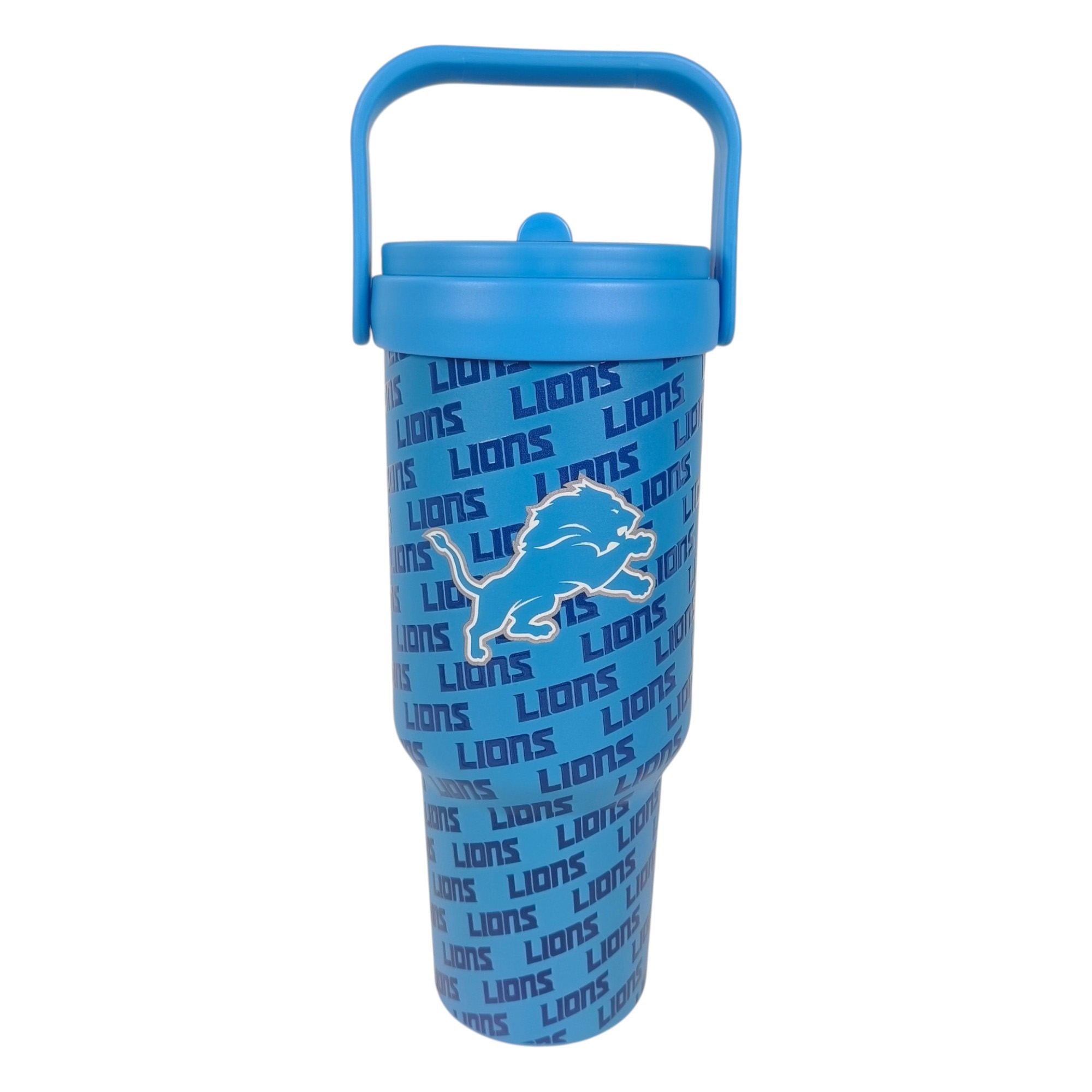 Pegasus Detroit Lions 40oz. 5-D Logo Wordmark Stainless Steel ProCarry Tumbler