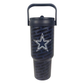 Pegasus Dallas Cowboys 40oz. 5-D Logo Wordmark Stainless Steel ProCarry Tumbler