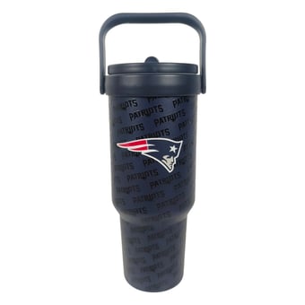 Pegasus New England Patriots 40oz. 5-D Logo Wordmark Stainless Steel ProCarry Tumbler