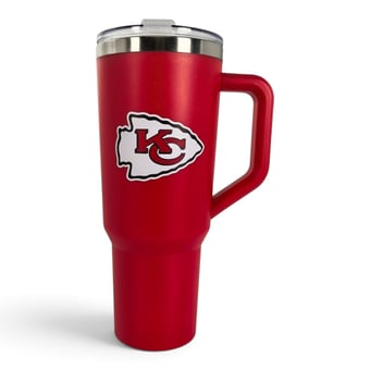 Pegasus Kansas City Chiefs 38oz. Standard Logo Stainless Steel ProCarry Tumbler