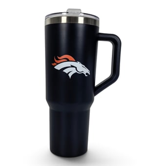 Pegasus Denver Broncos 38oz. Standard Logo Stainless Steel ProCarry Tumbler