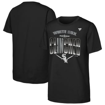 Youth Fanatics Black Chicago White Sox 2026 MLB Postseason Locker Room T-Shirt
