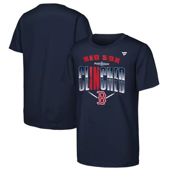 Youth Fanatics Navy Boston Red Sox 2026 MLB Postseason Locker Room T-Shirt