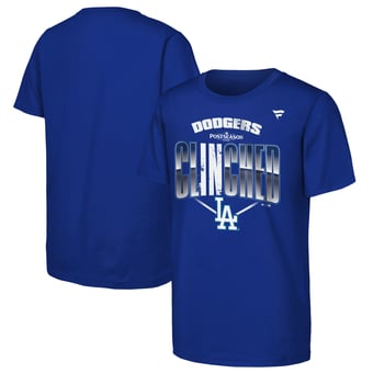 Youth Fanatics Royal Los Angeles Dodgers 2026 MLB Postseason Locker Room T-Shirt