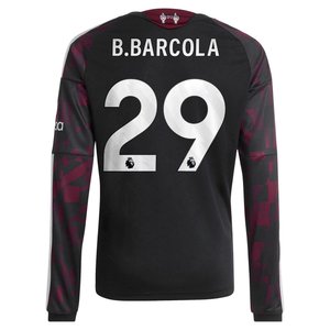 Maillot Third Liverpool adidas 2026-27 - Enfant - Manches longues avec flocage B.Barcola 29, vue 4