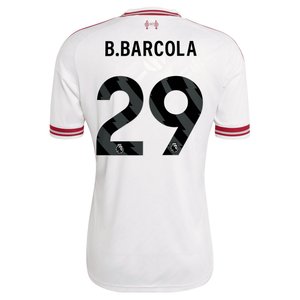 Maillot Extérieur Liverpool adidas 2026-27 avec flocage B.Barcola 29, vue 4
