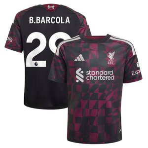 Maillot Third Liverpool adidas 2026-27 - Enfant avec flocage B.Barcola 29, vue 1