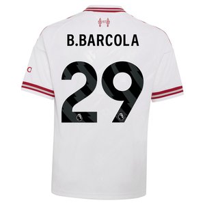 Maillot Extérieur Liverpool adidas 2026-27 - Enfant avec flocage B.Barcola 29, vue 4