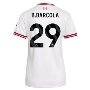 Maillot Extérieur Liverpool adidas 2026-27 - Femme avec flocage B.Barcola 29, vue 4