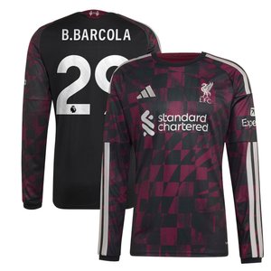 Maillot Third Liverpool adidas 2026-27 - Manches longues avec flocage B.Barcola 29, vue 1
