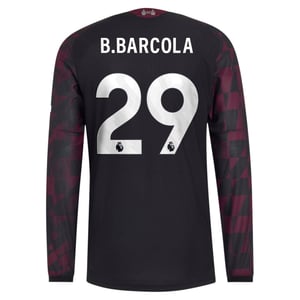 Maillot Third Authentic Liverpool adidas 2026-27 - Manches longues avec flocage B.Barcola 29, vue 4