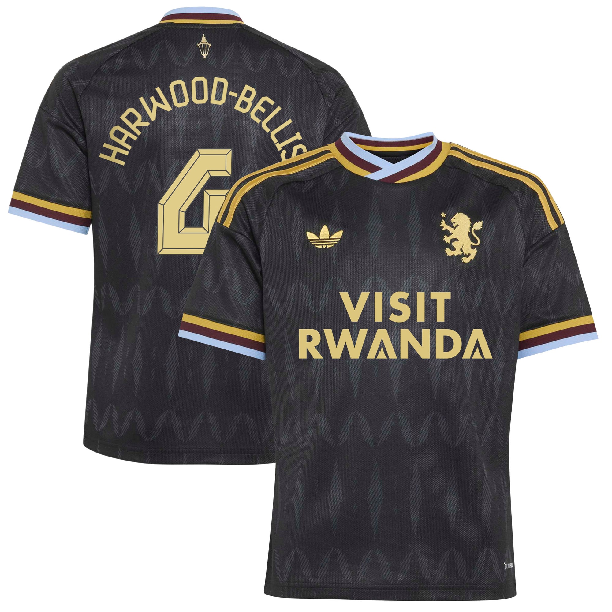 Aston Villa 2026-27 adidas Auswärtstrikot - Kinder mit Aufdruck Pokal Harwood-Bellis 4