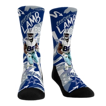 Unisex Rock Em CeeDee Lamb Dallas Cowboys Playmaker Crew Socks