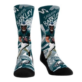 Unisex Rock Em Saquon Barkley Philadelphia Eagles Playmaker Crew Socks