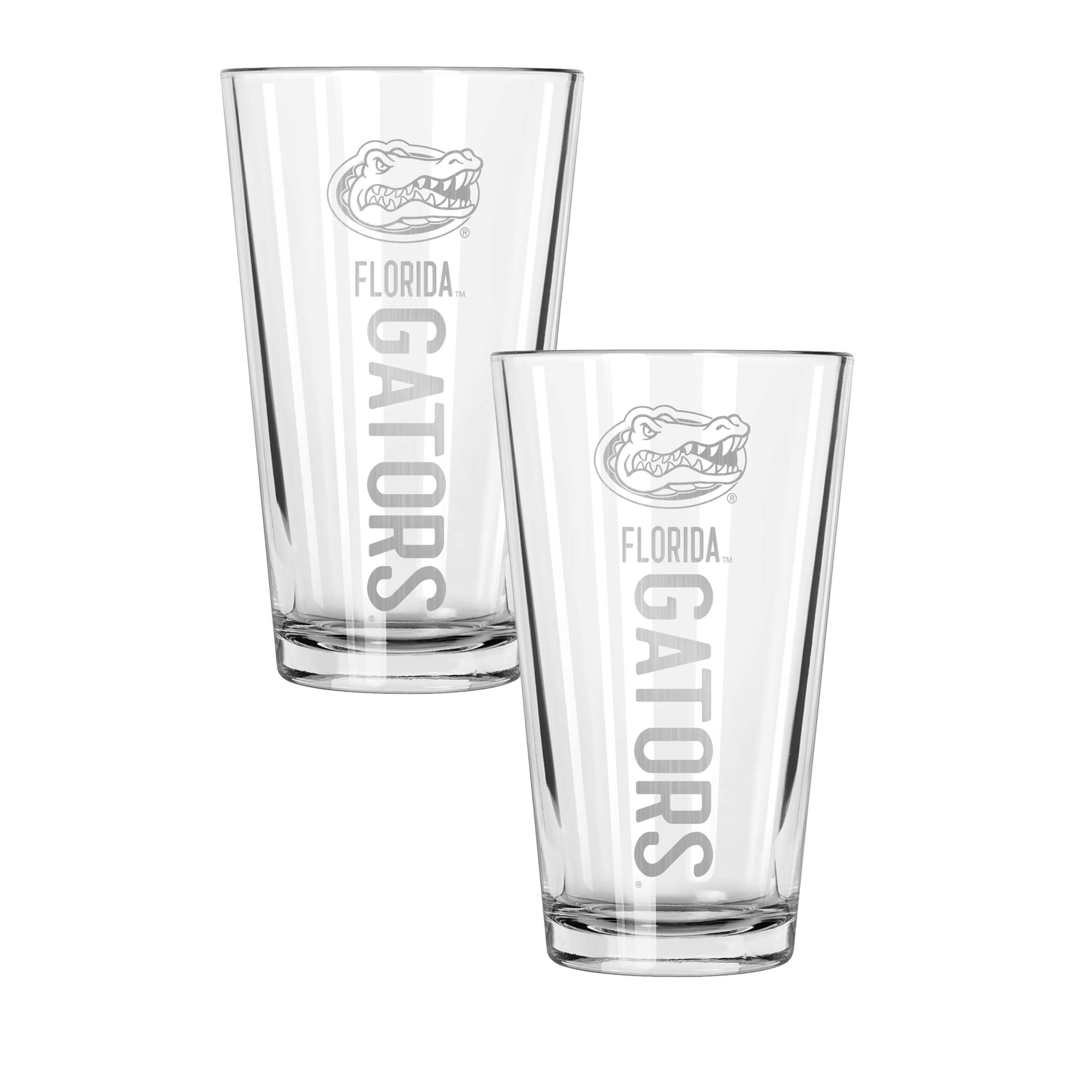 The Memory Company Florida Gators Two-Piece 16oz. Pinnacle Pint Glass Set