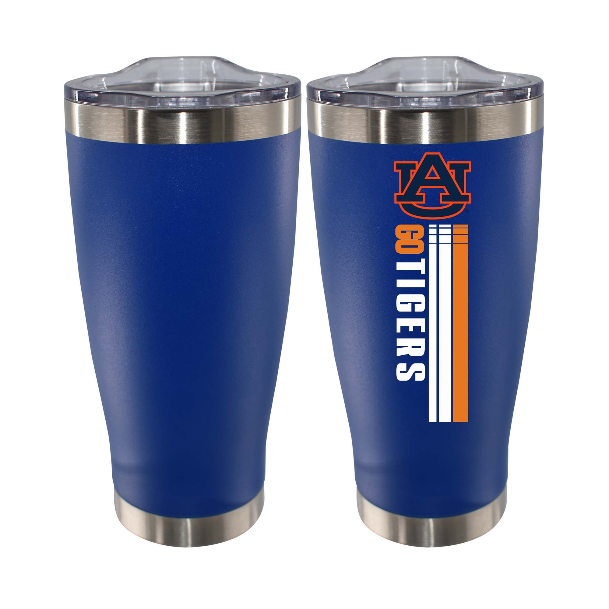 The Memory Company Auburn Tigers Let's Go 20oz. Stainless Steel Tumbler
