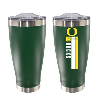 The Memory Company Oregon Ducks Let's Go 20oz. Stainless Steel Tumbler