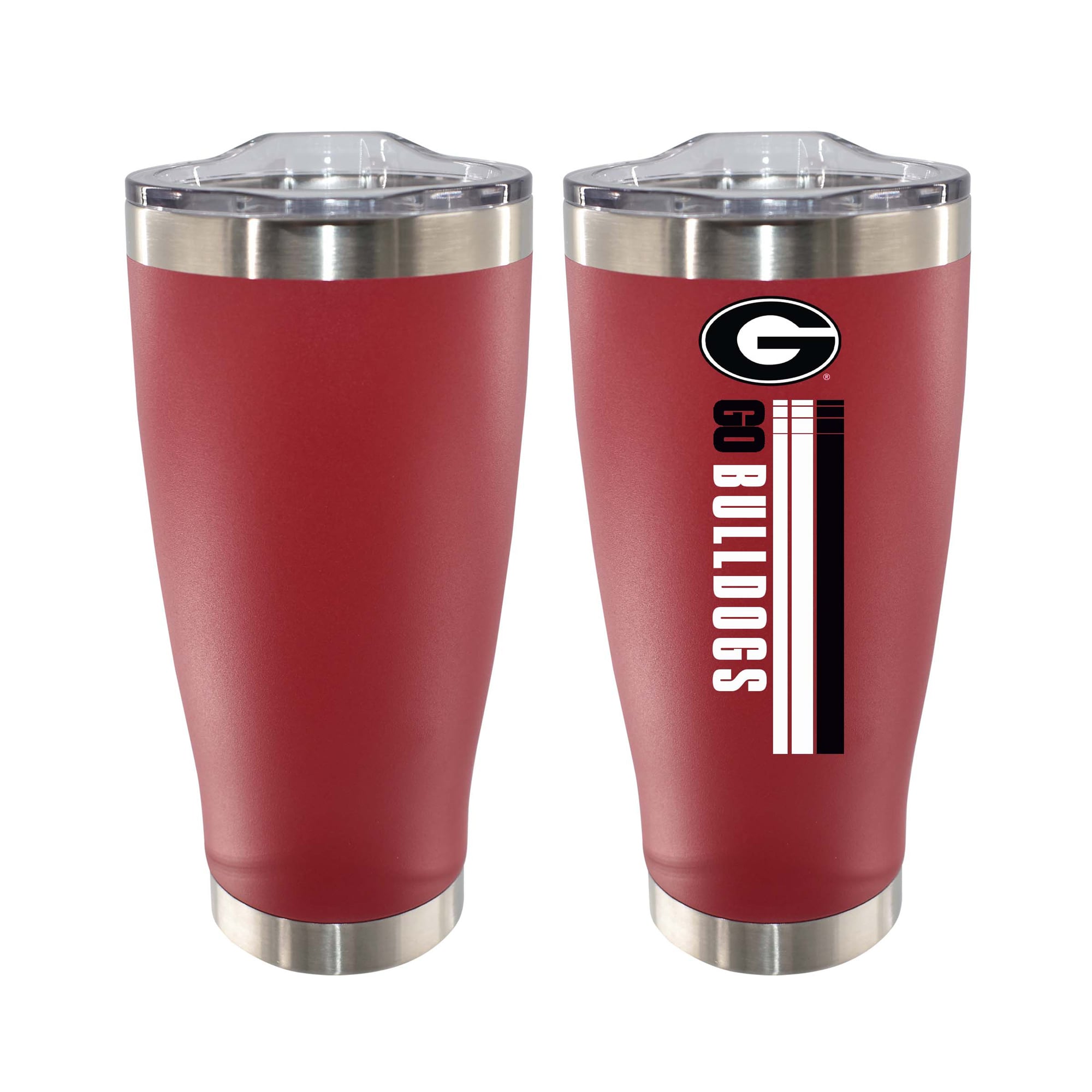 The Memory Company Georgia Bulldogs 20oz. Let's Go Stainless Steel Tumbler