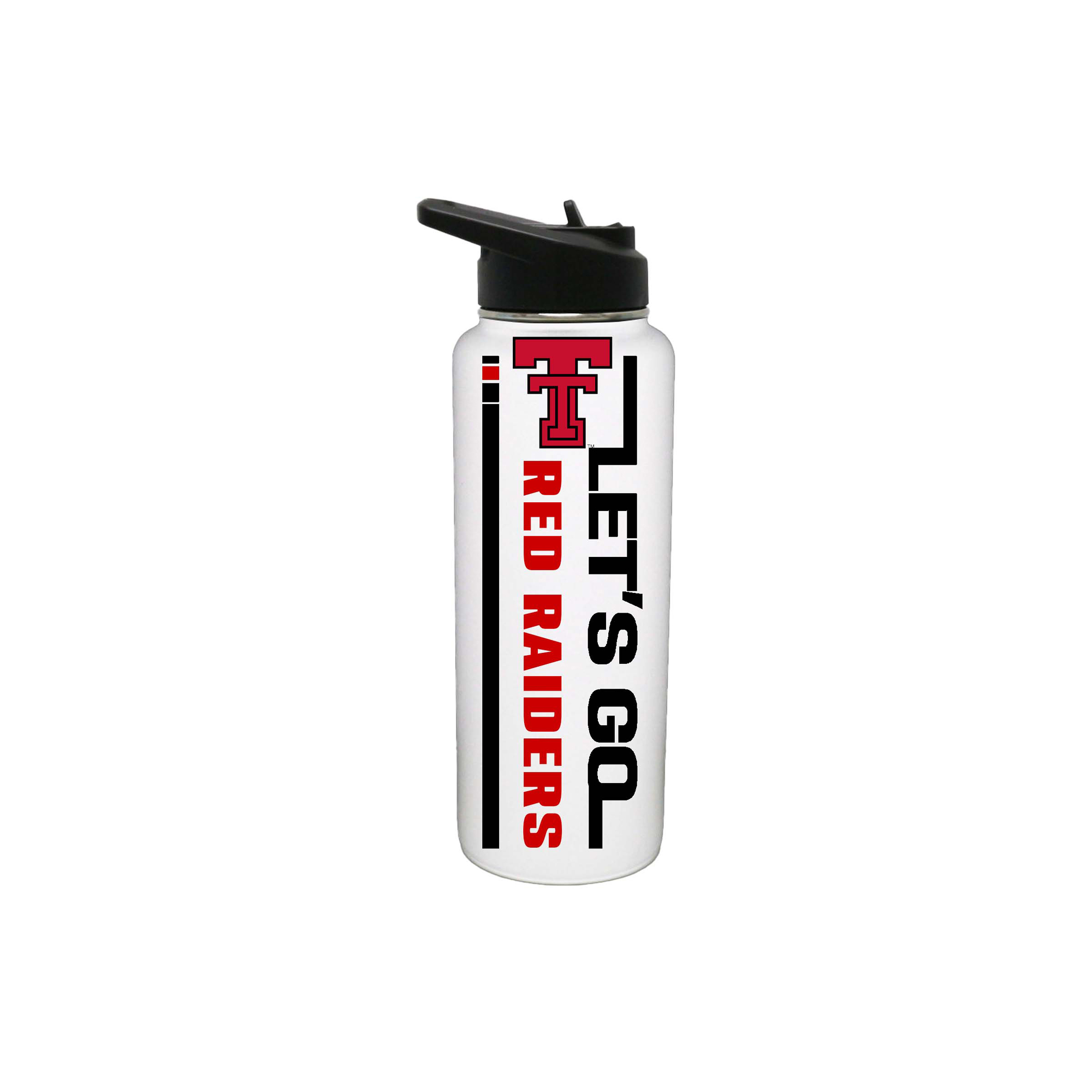The Memory Company Texas Tech Red Raiders 34oz. Let's Go Stainless Steel Quencher Bottle
