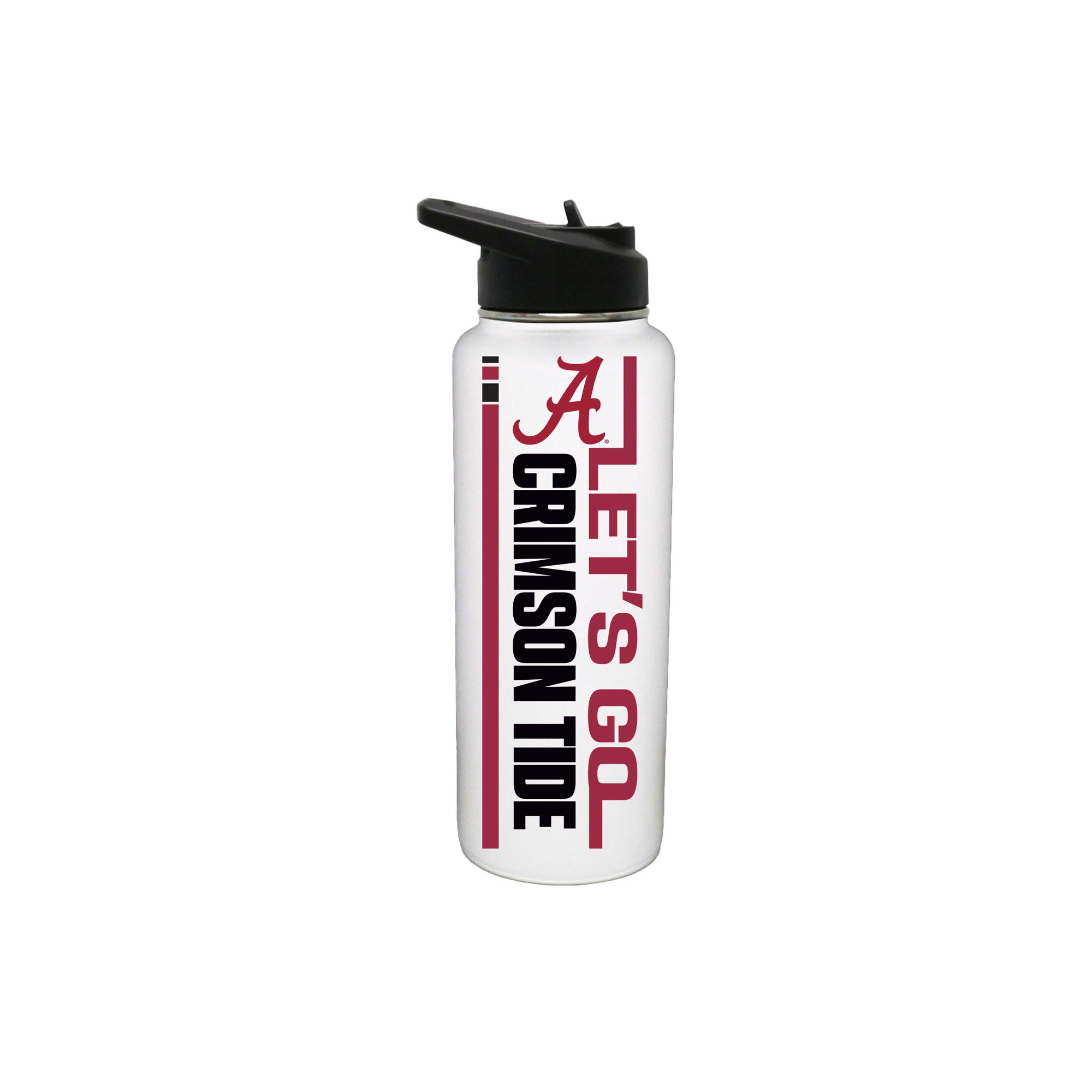 The Memory Company Alabama Crimson Tide 34oz. Let's Go Stainless Steel Quencher Bottle