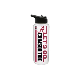 The Memory Company Alabama Crimson Tide 34oz. Let's Go Stainless Steel Quencher Bottle