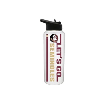 The Memory Company Florida State Seminoles 34oz. Let's Go Stainless Steel Quencher Bottle