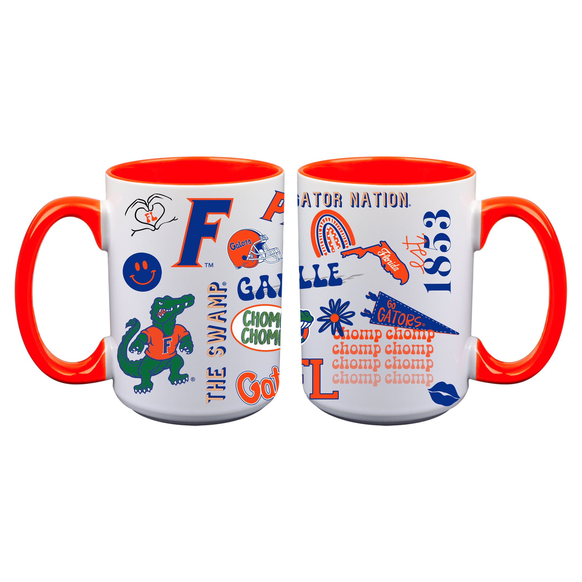 The Memory Company Florida Gators Two-Piece 15oz. Loco Coffee Mug Set