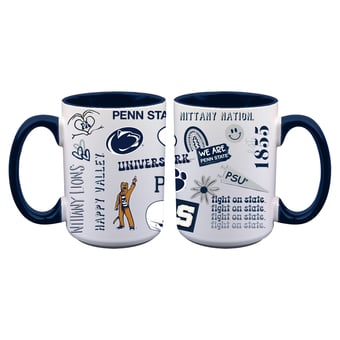 The Memory Company Penn State Nittany Lions Two-Piece 15oz. Loco Coffee Mug Set