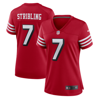 Women's Nike De'Zhaun Stribling Scarlet San Francisco 49ers Alternate Game Jersey