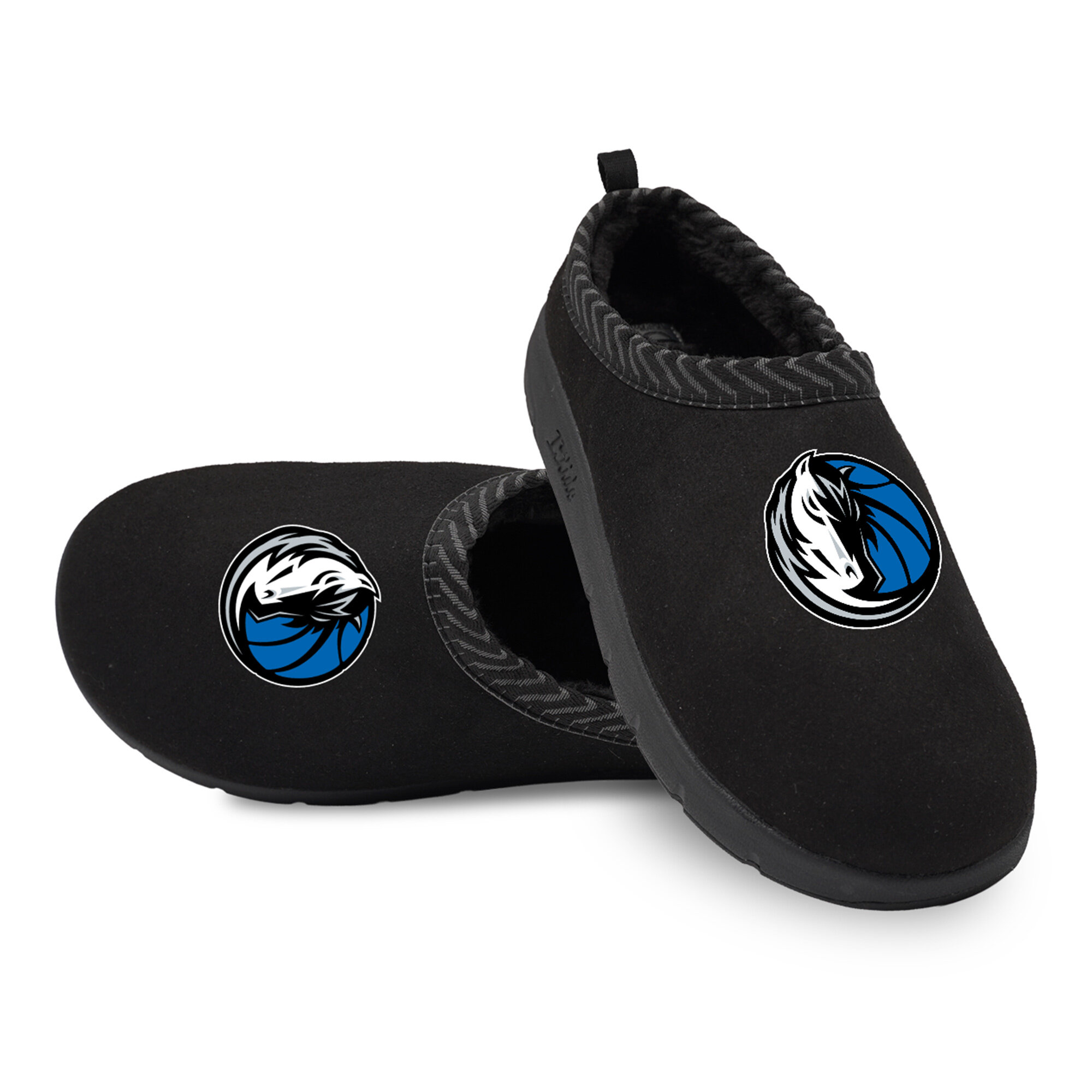 Unisex ISlide Black Dallas Mavericks Primary Logo Mission Slippers