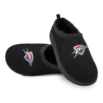 Unisex ISlide Black Oklahoma City Thunder Primary Logo Mission Slippers
