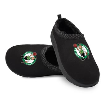 Unisex ISlide Black Boston Celtics Primary Logo Mission Slippers