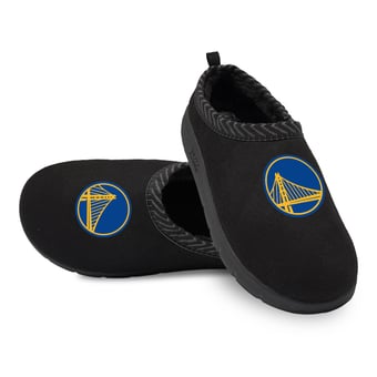 Unisex ISlide Black Golden State Warriors Primary Logo Mission Slippers