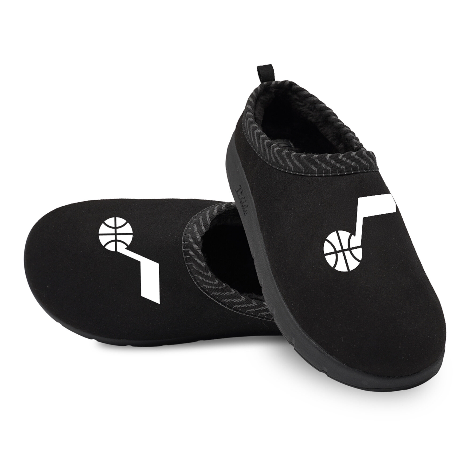 Unisex ISlide Black Utah Jazz Primary Logo Mission Slippers