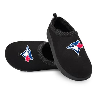 Unisex ISlide Black Toronto Blue Jays Primary Logo Mission Slippers
