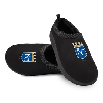 Unisex ISlide Black Kansas City Royals Primary Logo Mission Slippers