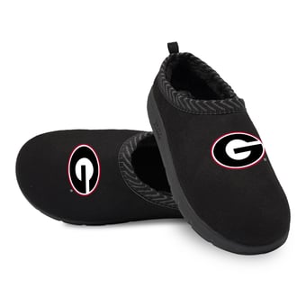 Unisex ISlide Black Georgia Bulldogs Primary Logo Mission Slippers