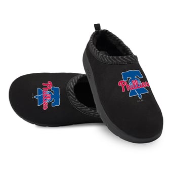 Unisex ISlide Black Philadelphia Phillies Primary Logo Mission Slippers