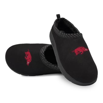 Unisex ISlide Black Arkansas Razorbacks Primary Logo Mission Slippers