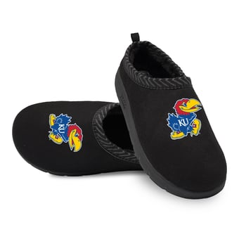 Unisex ISlide Black Kansas Jayhawks Primary Logo Mission Slippers