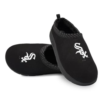 Unisex ISlide Black Chicago White Sox Primary Logo Mission Slipper