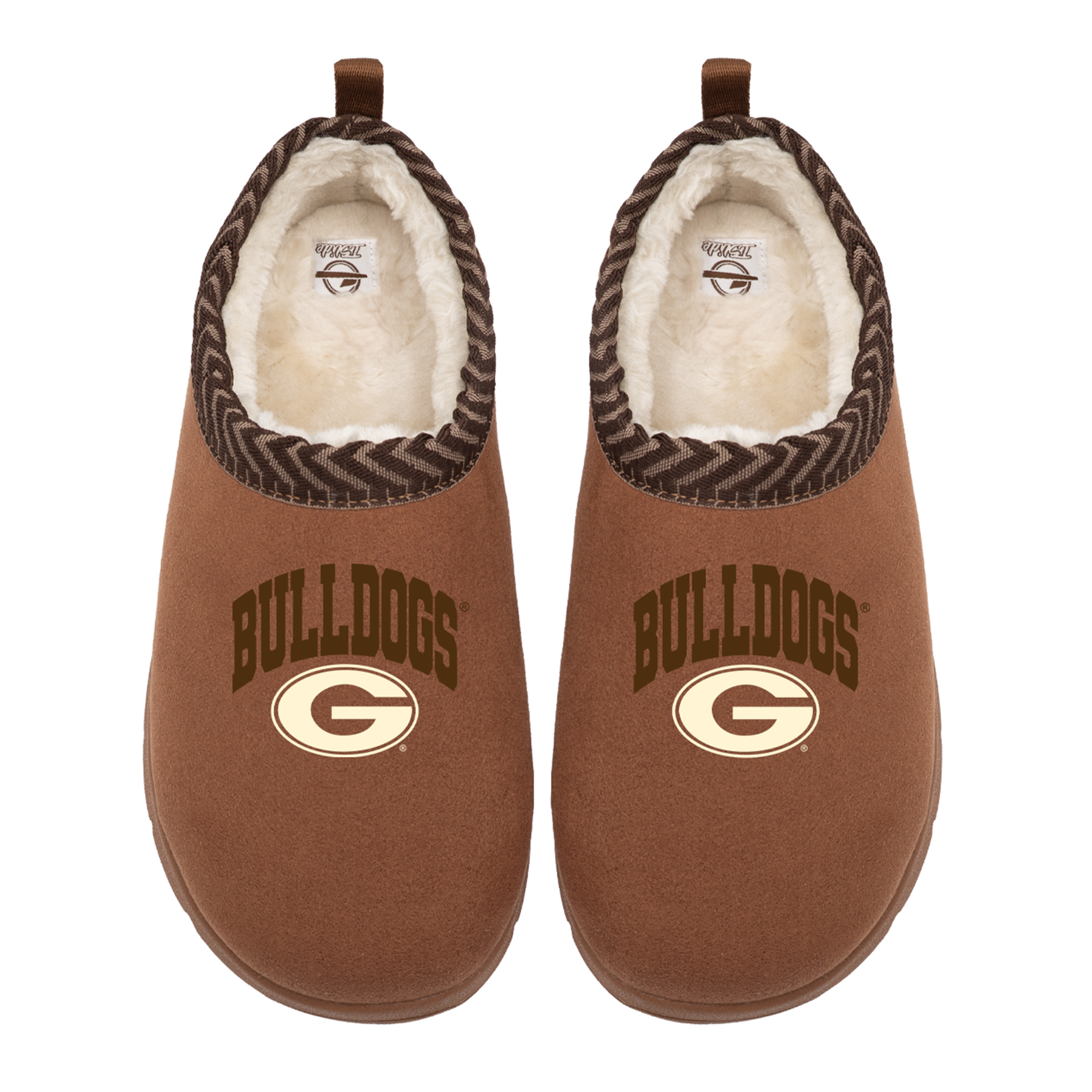 Unisex ISlide Tan Georgia Bulldogs Tonal Pop Mission Slippers