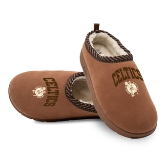 Unisex ISlide Tan Boston Celtics Tonal Pop Mission Slippers