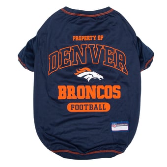 Pets First Denver Broncos Pet T-Shirt