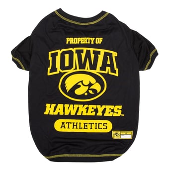 Pets First Iowa Hawkeyes Pet T-Shirt