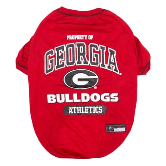 Pets First Georgia Bulldogs Pet T-Shirt