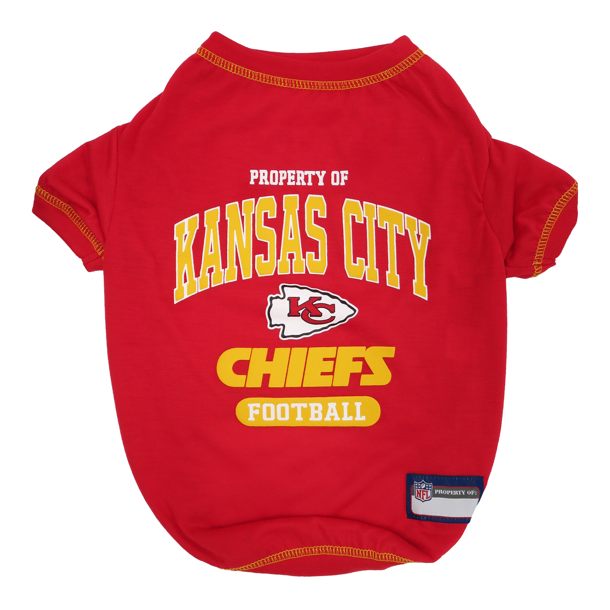 Pets First Kansas City Chiefs Pet T-Shirt